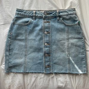 Pacsun mini jean skirt